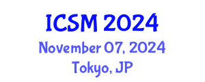 International Conference on Strategic Management (ICSM) November 07, 2024 - Tokyo, Japan