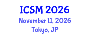 International Conference on Strategic Management (ICSM) November 11, 2026 - Tokyo, Japan