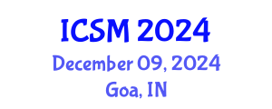 International Conference on Strategic Marketing (ICSM) December 09, 2024 - Goa, India