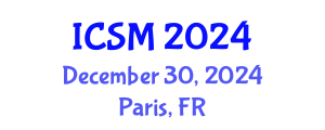 International Conference on Strategic Marketing (ICSM) December 30, 2024 - Paris, France