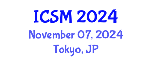 International Conference on Strategic Marketing (ICSM) November 07, 2024 - Tokyo, Japan