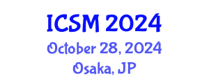 International Conference on Strategic Marketing (ICSM) October 28, 2024 - Osaka, Japan