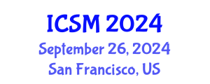 International Conference on Strategic Marketing (ICSM) September 26, 2024 - San Francisco, United States