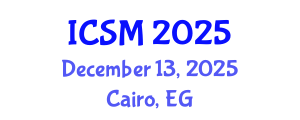 International Conference on Strategic Marketing (ICSM) December 13, 2025 - Cairo, Egypt