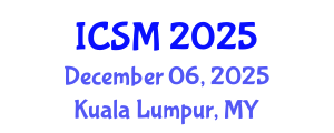 International Conference on Strategic Marketing (ICSM) December 06, 2025 - Kuala Lumpur, Malaysia