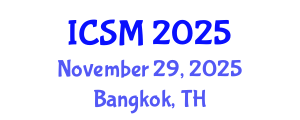 International Conference on Strategic Marketing (ICSM) November 29, 2025 - Bangkok, Thailand