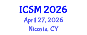 International Conference on Strategic Marketing (ICSM) April 27, 2026 - Nicosia, Cyprus International Conference on Strategic Marketing (ICSM) April 27, 2026 - Nicosia, Cyprus
