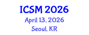 International Conference on Strategic Marketing (ICSM) April 13, 2026 - Seoul, Republic of Korea International Conference on Strategic Marketing (ICSM) April 13, 2026 - Seoul, Republic of Korea