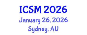 International Conference on Strategic Marketing (ICSM) January 26, 2026 - Sydney, Australia International Conference on Strategic Marketing (ICSM) January 26, 2026 - Sydney, Australia