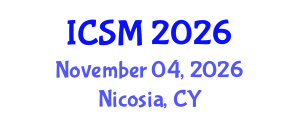International Conference on Strategic Marketing (ICSM) November 04, 2026 - Nicosia, Cyprus International Conference on Strategic Marketing (ICSM) November 04, 2026 - Nicosia, Cyprus