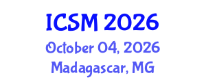 International Conference on Strategic Marketing (ICSM) October 04, 2026 - Madagascar, Madagascar International Conference on Strategic Marketing (ICSM) October 04, 2026 - Madagascar, Madagascar