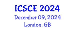 International Conference on Structural and Construction Engineering (ICSCE) December 09, 2024 - London, United Kingdom