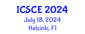 International Conference on Structural and Construction Engineering (ICSCE) July 18, 2024 - Helsinki, Finland