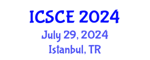 International Conference on Structural and Construction Engineering (ICSCE) July 29, 2024 - Istanbul, Turkey