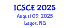 International Conference on Structural and Construction Engineering (ICSCE) August 09, 2025 - Lagos, Nigeria