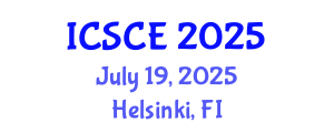International Conference on Structural and Construction Engineering (ICSCE) July 19, 2025 - Helsinki, Finland