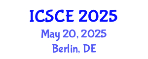 International Conference on Structural and Construction Engineering (ICSCE) May 20, 2025 - Berlin, Germany