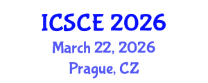 International Conference on Structural and Construction Engineering (ICSCE) March 22, 2026 - Prague, Czechia