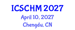 International Conference on Structural Control and Health Monitoring (ICSCHM) April 10, 2027 - Chengdu, China International Conference on Structural Control and Health Monitoring (ICSCHM) April 10, 2027 - Chengdu, China