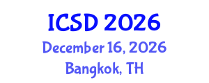International Conference on Structural Dynamics (ICSD) December 16, 2026 - Bangkok, Thailand International Conference on Structural Dynamics (ICSD) December 16, 2026 - Bangkok, Thailand