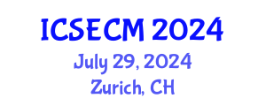 International Conference on Structural Engineering and Composite Materials (ICSECM) July 29, 2024 - Zurich, Switzerland