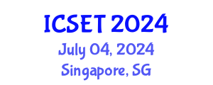 International Conference on Structural Engineering and Technology (ICSET) July 04, 2024 - Singapore, Singapore