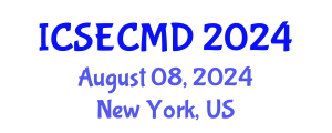 International Conference on Structural Engineering, Computational Mechanics and Design (ICSECMD) August 08, 2024 - New York, United States