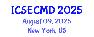 International Conference on Structural Engineering, Computational Mechanics and Design (ICSECMD) August 09, 2025 - New York, United States