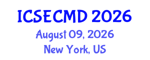 International Conference on Structural Engineering, Computational Mechanics and Design (ICSECMD) August 09, 2026 - New York, United States