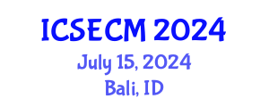 International Conference on Structural Engineering, Construction and Management (ICSECM) July 15, 2024 - Bali, Indonesia