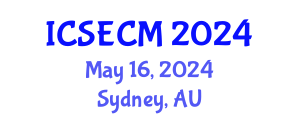 International Conference on Structural Engineering, Construction and Management (ICSECM) May 16, 2024 - Sydney, Australia