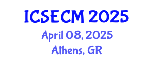 International Conference on Structural Engineering, Construction and Management (ICSECM) April 08, 2025 - Athens, Greece