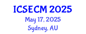International Conference on Structural Engineering, Construction and Management (ICSECM) May 17, 2025 - Sydney, Australia