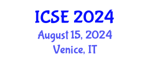 International Conference on Structural Engineering (ICSE) August 15, 2024 - Venice, Italy