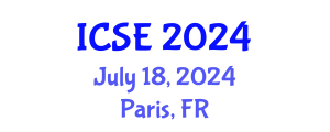 International Conference on Structural Engineering (ICSE) July 18, 2024 - Paris, France