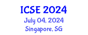 International Conference on Structural Engineering (ICSE) July 04, 2024 - Singapore, Singapore