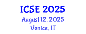 International Conference on Structural Engineering (ICSE) August 12, 2025 - Venice, Italy