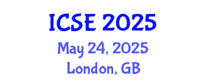 International Conference on Structural Engineering (ICSE) May 24, 2025 - London, United Kingdom