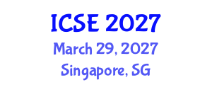 International Conference on Structural Engineering (ICSE) March 29, 2027 - Singapore, Singapore International Conference on Structural Engineering (ICSE) March 29, 2027 - Singapore, Singapore