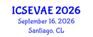 International Conference on Structural Engineering, Vibration and Aerospace Engineering (ICSEVAE) September 16, 2026 - Santiago, Chile International Conference on Structural Engineering, Vibration and Aerospace Engineering (ICSEVAE) September 16, 2026 - Santiago, Chile
