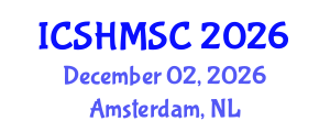 International Conference on Structural Health Monitoring and Strength Control (ICSHMSC) December 02, 2026 - Amsterdam, Netherlands International Conference on Structural Health Monitoring and Strength Control (ICSHMSC) December 02, 2026 - Amsterdam, Netherlands