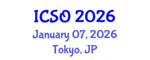 International Conference on Structural Optimization (ICSO) January 07, 2026 - Tokyo, Japan