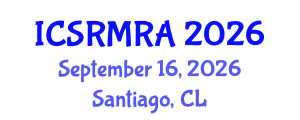 International Conference on Structural Reliability Methods and Reliability Analysis (ICSRMRA) September 16, 2026 - Santiago, Chile International Conference on Structural Reliability Methods and Reliability Analysis (ICSRMRA) September 16, 2026 - Santiago, Chile