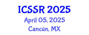 International Conference on Structural Safety and Reliability (ICSSR) April 05, 2025 - Cancún, Mexico