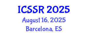 International Conference on Structural Safety and Reliability (ICSSR) August 16, 2025 - Barcelona, Spain