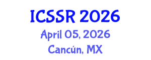 International Conference on Structural Safety and Reliability (ICSSR) April 05, 2026 - Cancún, Mexico