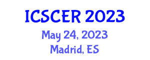 International Conference on Structure and Civil Engineering Research (ICSCER) May 24, 2023 - Madrid, Spain