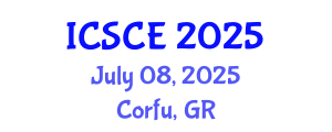International Conference on Structures and Civil Engineering (ICSCE) July 08, 2025 - Corfu, Greece