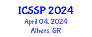 International Conference on Suicidology and Suicide Prevention (ICSSP) April 04, 2024 - Athens, Greece