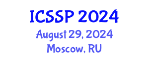 International Conference on Suicidology and Suicide Prevention (ICSSP) August 29, 2024 - Moscow, Russia